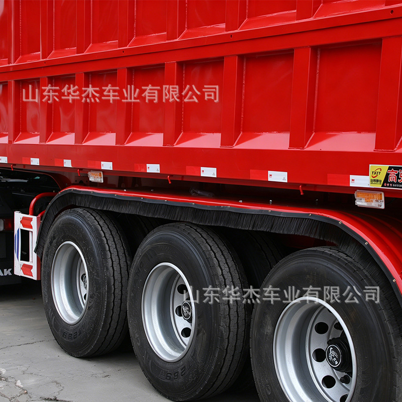 Cross-border African and Southeast Asian 380-horsepower 6*4 dump truck, Howo self-unloading truck, construction soil transport vehicle
