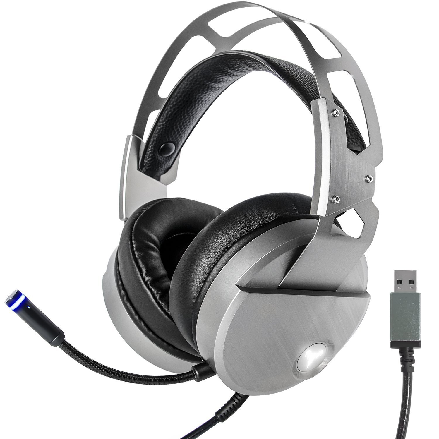 Auriculares auriculares con cable de titanio rápido VK0 Barra de Internet computadora e-sports USB estéreo curso en línea auriculares para estudiantes