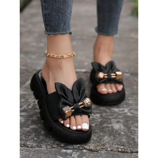 X 87225 Bow platform flip flops �����Y��כ��Ͽ羳���uͨ