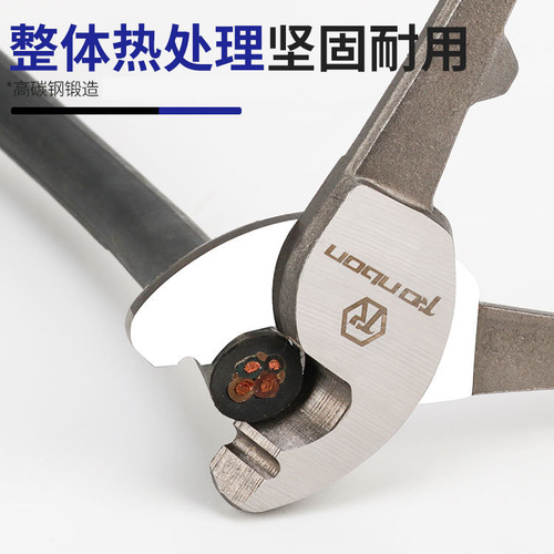6-inch 8-inch 10-inch cable cutters, cable pliers, wire scissors, wire pliers, electrician industry scissors, non-slip large-head scissors