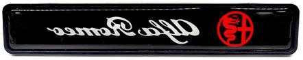 Aplicable a Alfa Romeo coche logo luz LED luminoso medio neto luz modificado coche logo