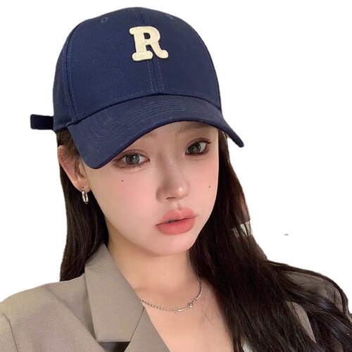 Hard Top! Hard Top! Hard Top! Korean Letter Baseball Cap Unisex Student Bend Brim Sun Hat Fashion