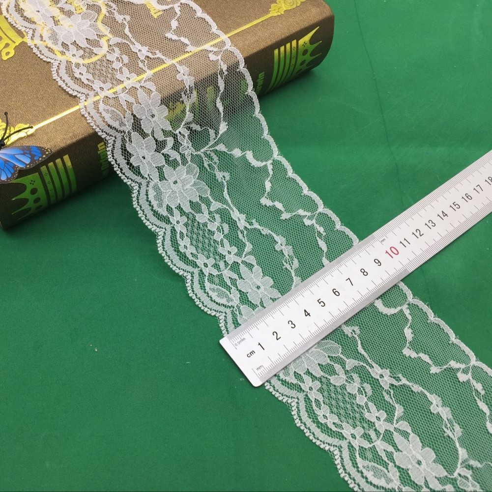 蕾丝花边福建花边工厂直供无弹花边内衣现货供应6280#宽度9CM