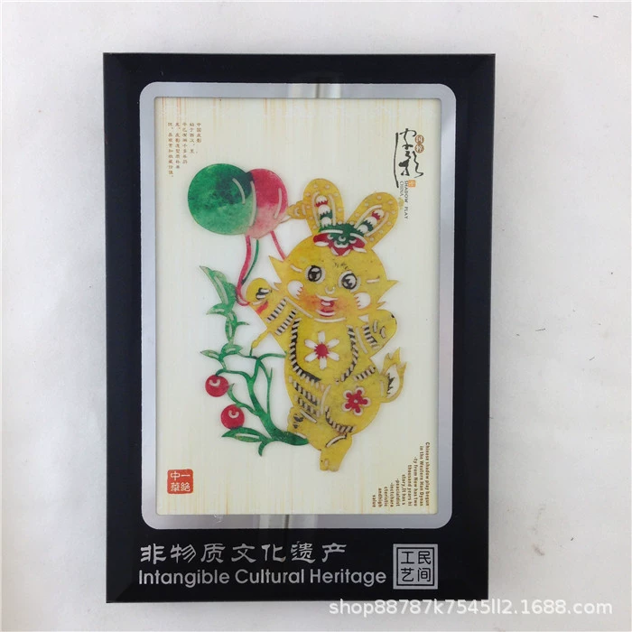 Shadow Shaanxi Shaanxi Shadow Play Display Desktop Swing Китайская характеристика На занятиях школьный подарок для иностранных школьников
