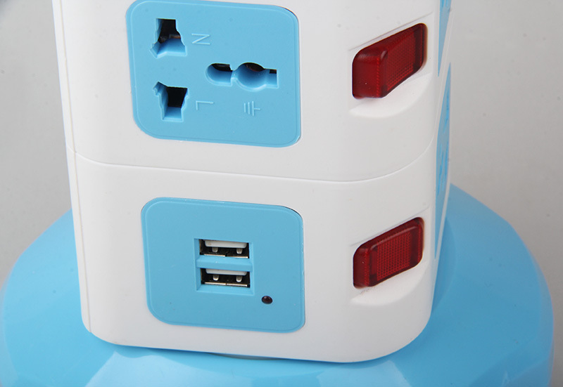 Comercio exterior británico agujero multipropósito retráctil de almacenamiento de cable vertical de toma de corriente portátil fabricantes de placa de enchufe