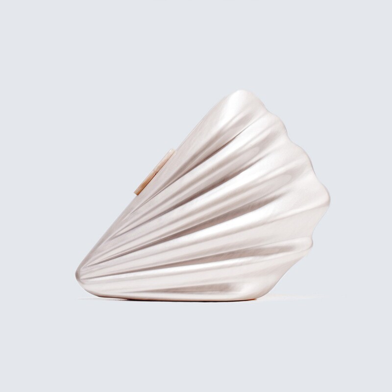 Fashionable, Simple, Versatile Niche Design Wings Acrylic High-End Shell Pattern Mini Banquet Box Crossbody Bag