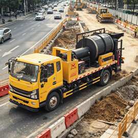 AD5091TXBRF 沥青热再生修补车 园区厂区道路养护专用车辆