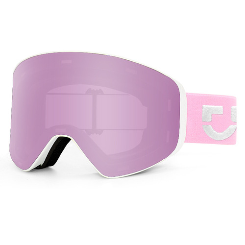 Magnetic Double-Layer Anti-Fog Outdoor Sports UV-Protective Ski Goggles for Men and Women
