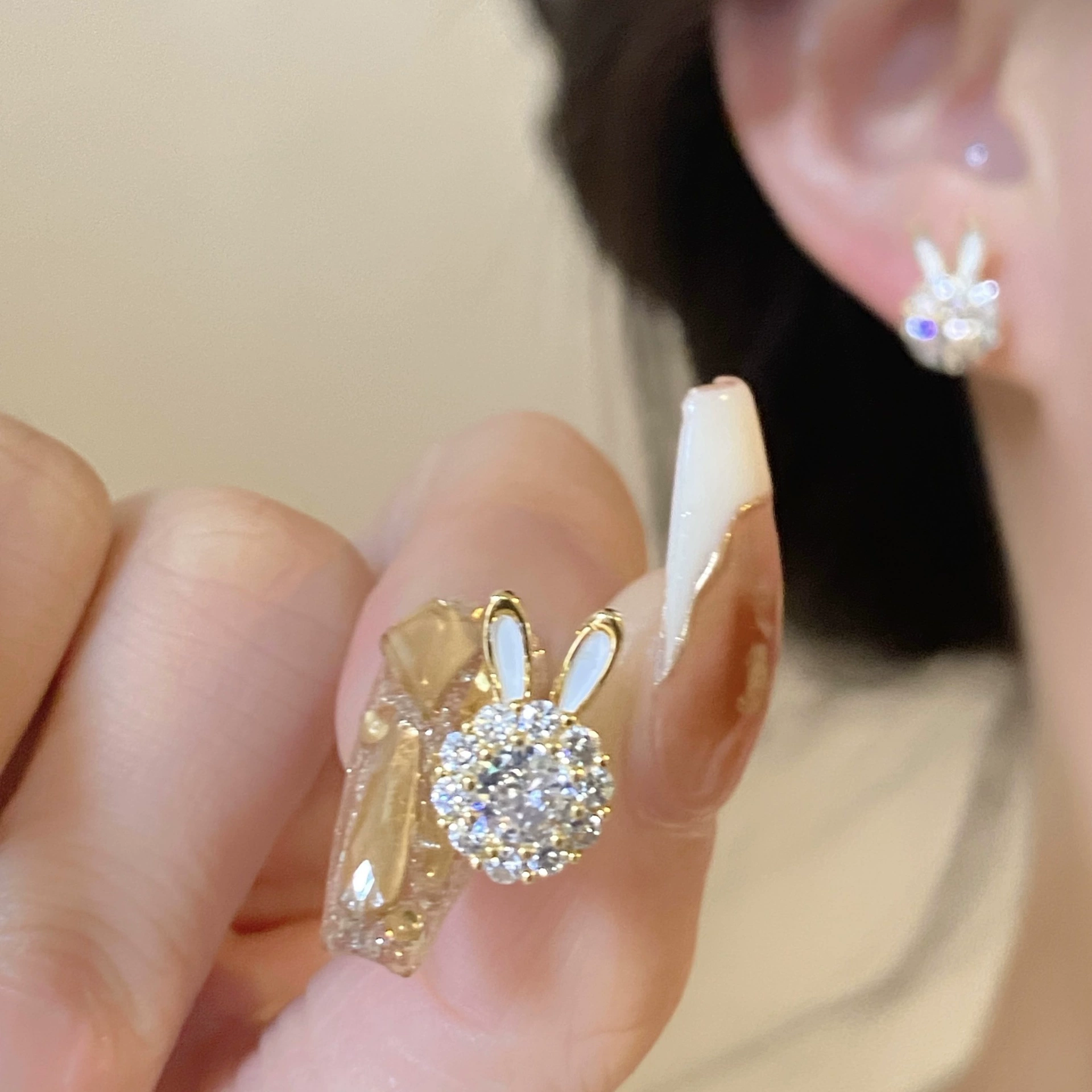 Серебряная игла, цирконы, модные универсальные серьги из жемчуга, стиль высокого качества, стиль «легкая роскошь», оптовая закупка