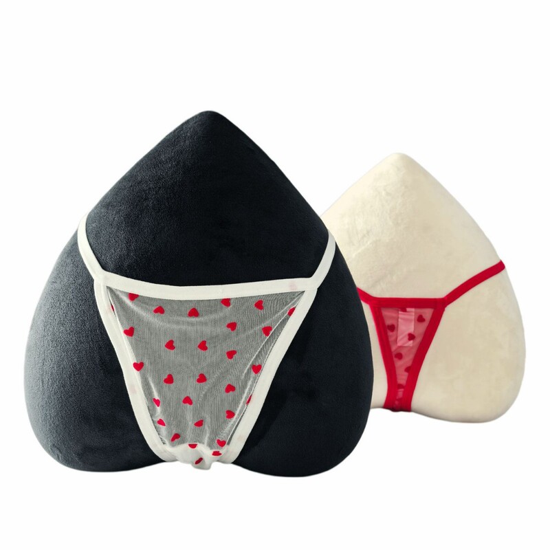 Cross-Border Products: Flocked Heart-Shaped Sexy Thong for Women, Transparent Single-Strap Panties, Japanese-Style Heart Design Cross-Border Products: Flocked Heart-Shaped Sexy Thong for Women, Transparent Single-Strap Panties, Japanese-Style Heart Design