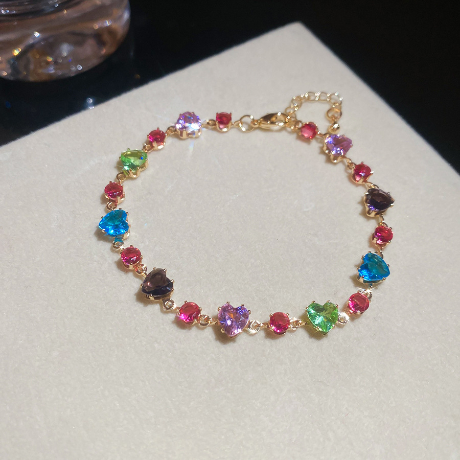 Pulsera de flores cuadrada geométrica de piedra de silicio lujosa pulsera de alta calidad temperamento exquisito personalidad joyas al por mayor