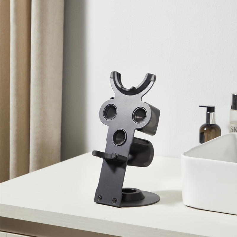 設置不要のヘアドライヤー収納ラック ダイソンデスクトップヘアドライヤーブラケット カウンタートップダイソンヘアドライヤーラック