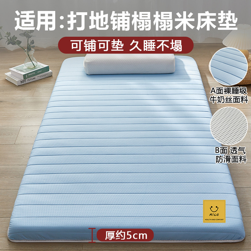 地铺睡垫家用床垫软垫防潮地垫打地铺神器租房专用垫学生宿舍单人|undefined