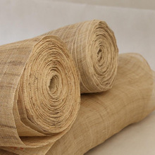 苎麻麻布漆艺夏布布料麻布手工装饰DIY麻布布面面料隔断胎苎麻