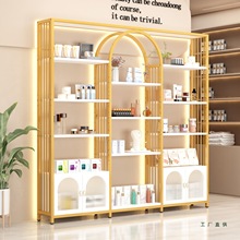 美容院柜子展示柜化妆品展示架超市商用样品陈列架子模型摆件展柜