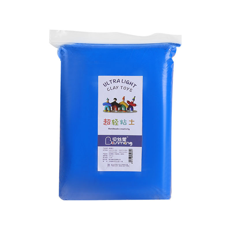 Arcillas ultraligeras transfronterizas 500g bolsa de arcilla ultraligera barro espacial barro colorido para niños hechos a mano DIY arcilla ultraligera