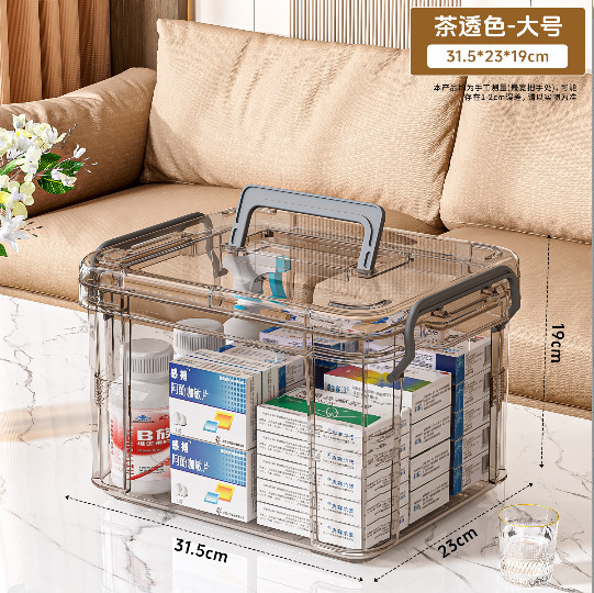 투명 그레이 L사이즈