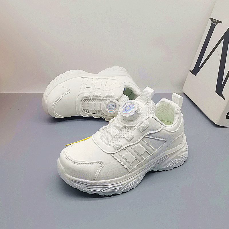 32-37 Zapatos de cuero de tamaño hombre zapatos de moda zapatos blancos casuales zapatos casuales transpirables