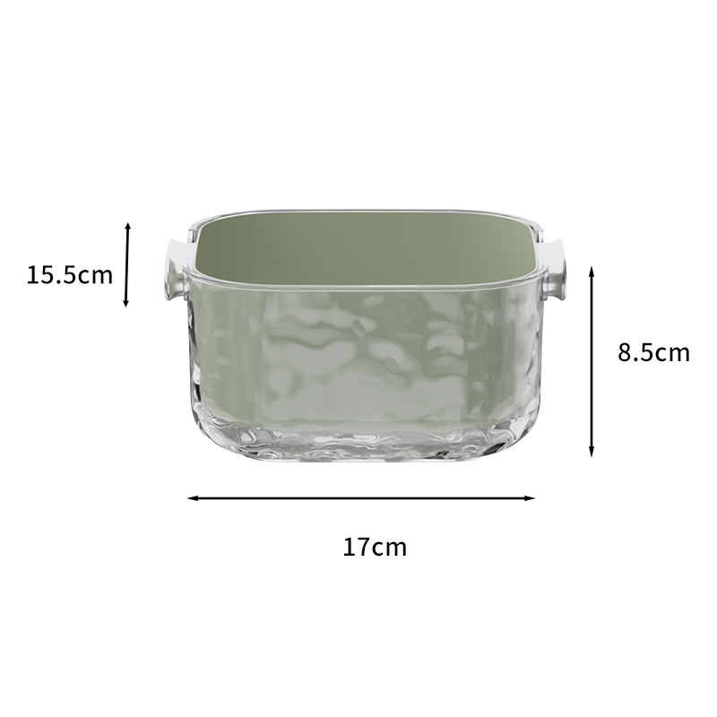 Cesta de drenaje de lavabo de verduras de doble capa nueva cesta de filtro de agua multifuncional cesta de lavado de verduras cocina Mesa de café de la Sala de estar doméstica plato de frutas