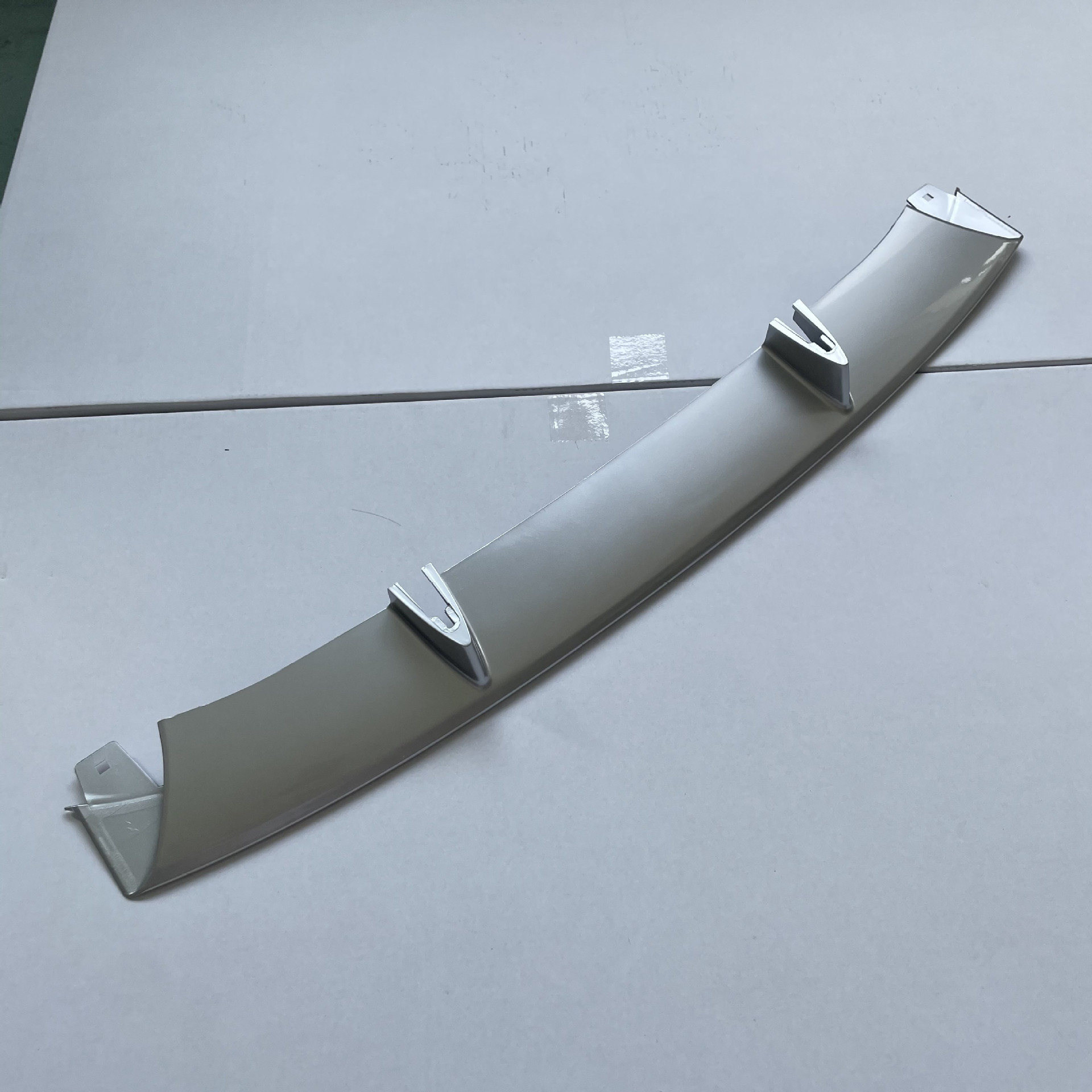 Suitable for Audi A7 RS7 fog light frame frame silver air outlet decoration RS6 bumper air outlet silver plate