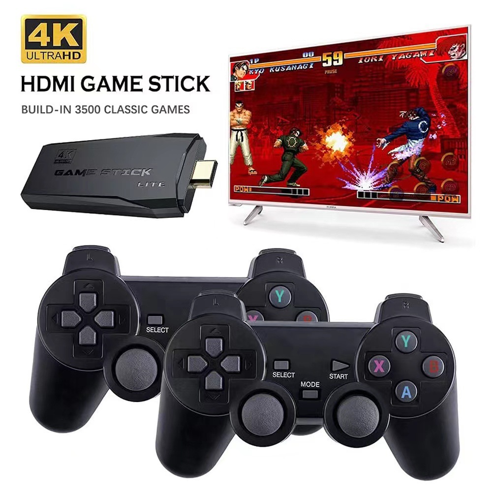 Cross-border nuevo 2.4G doble mini consola HDMI HD doble clásico nostálgico consola de juegos M8