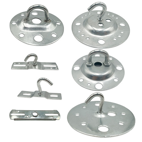 One-shaped circular wall ceiling U-shaped load-bearing hanging plate lantern hook hanging ring ceiling fan hook fixed hook