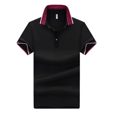 夏季polo衫男短袖宽松商务休闲翻领t恤韩版修身男士6226