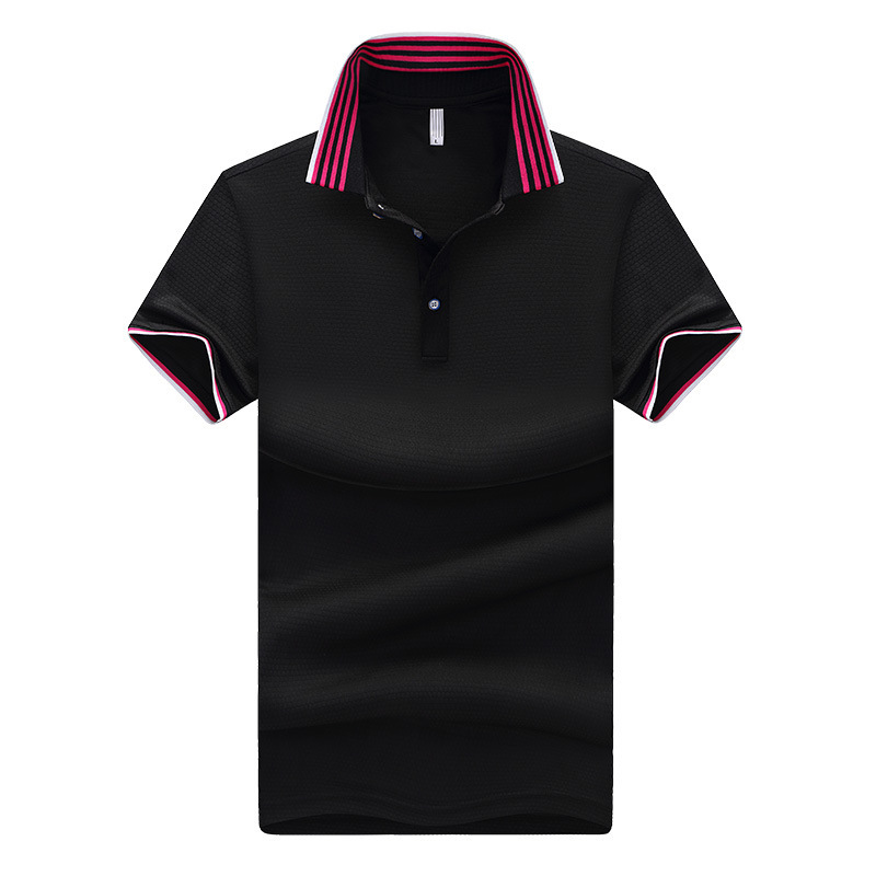 夏季polo衫男短袖宽松商务休闲翻领t恤韩版修身男士6226