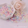 Mixed -size ABS non -porous imitation pearl loose beads DIY accessories decorative high -bright macaron makeup box fills beads