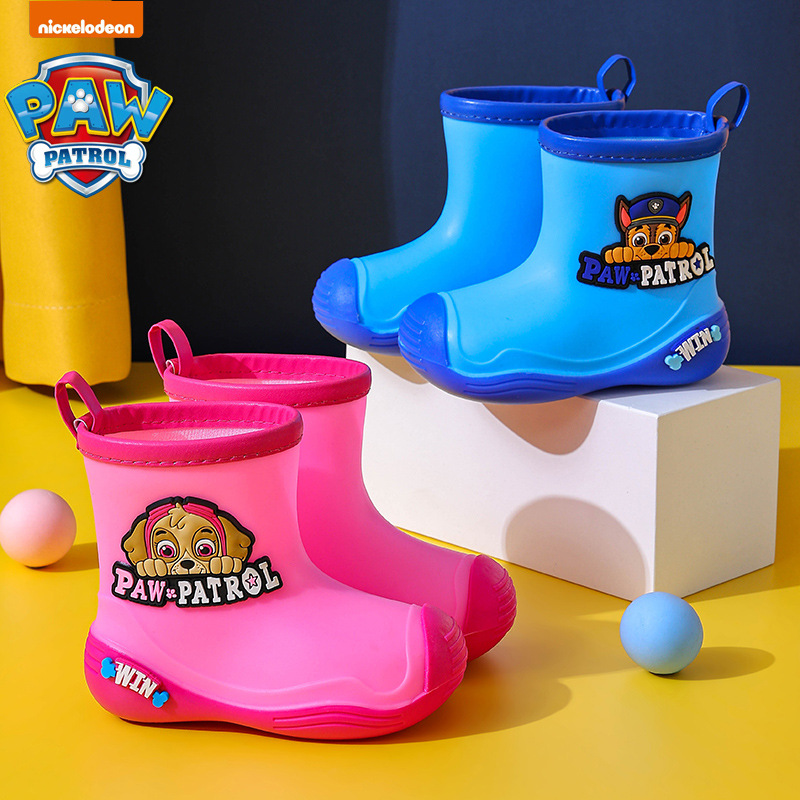 Botas de lluvia para bebés, zapatos de lluvia de moda para niños, zapatos de agua antideslizantes para niños pequeños, zapatos de agua ultra impermeables