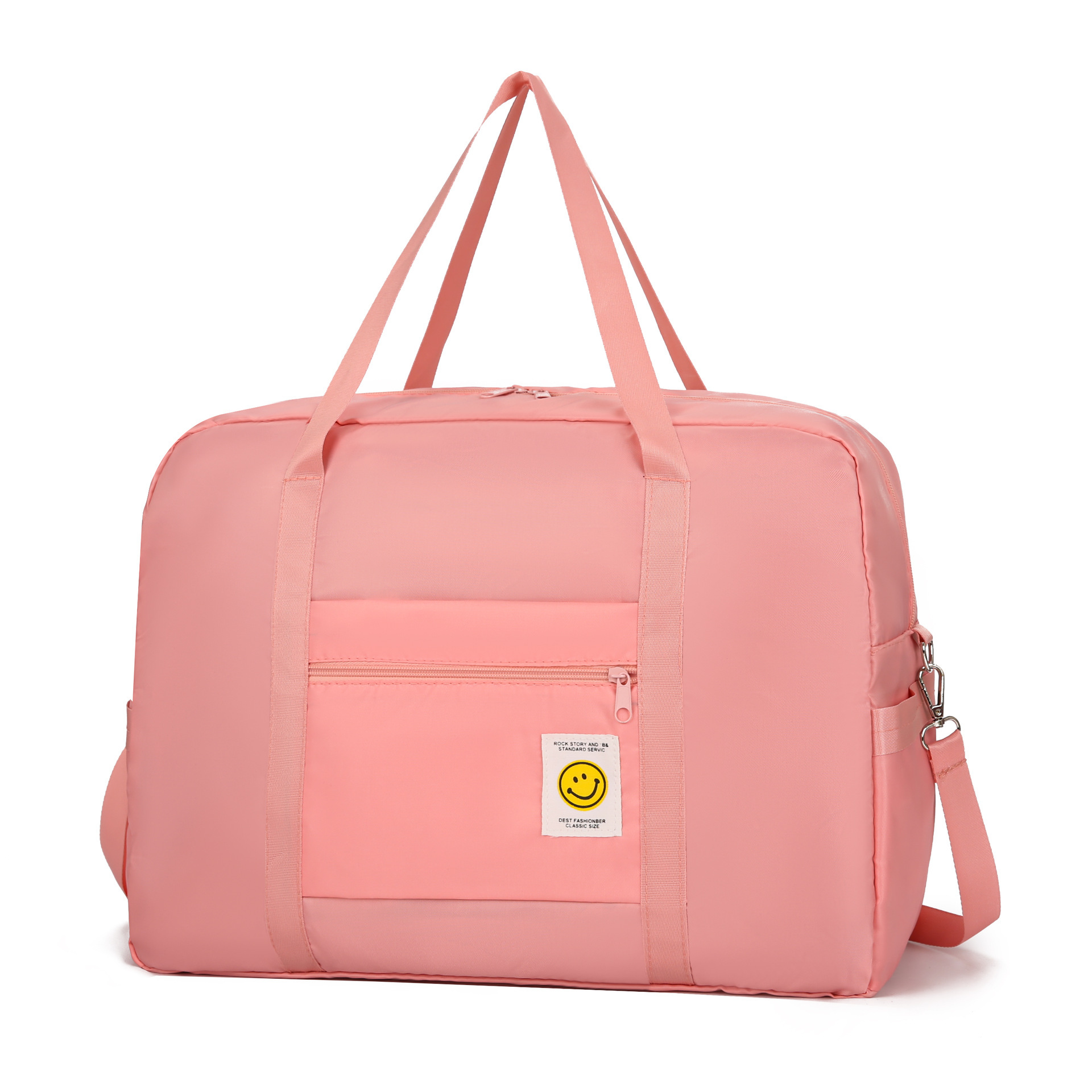 재고 웃는 얼굴 로고 [핑크]