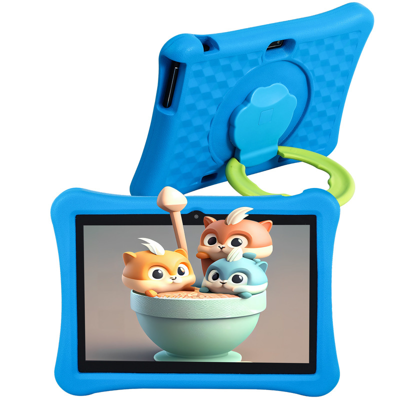 10inch Wifi6 Kidsren's Tablet Eight-Core Android 14 64g Learning Machine Parent Control Eva Wholesale Tablet