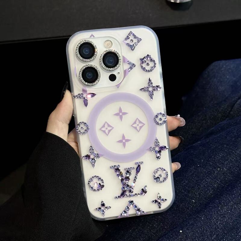 镭射春晓蝴蝶适用苹果16ProMax磁吸手机壳喜鹊透明iPhone15保护套|undefined