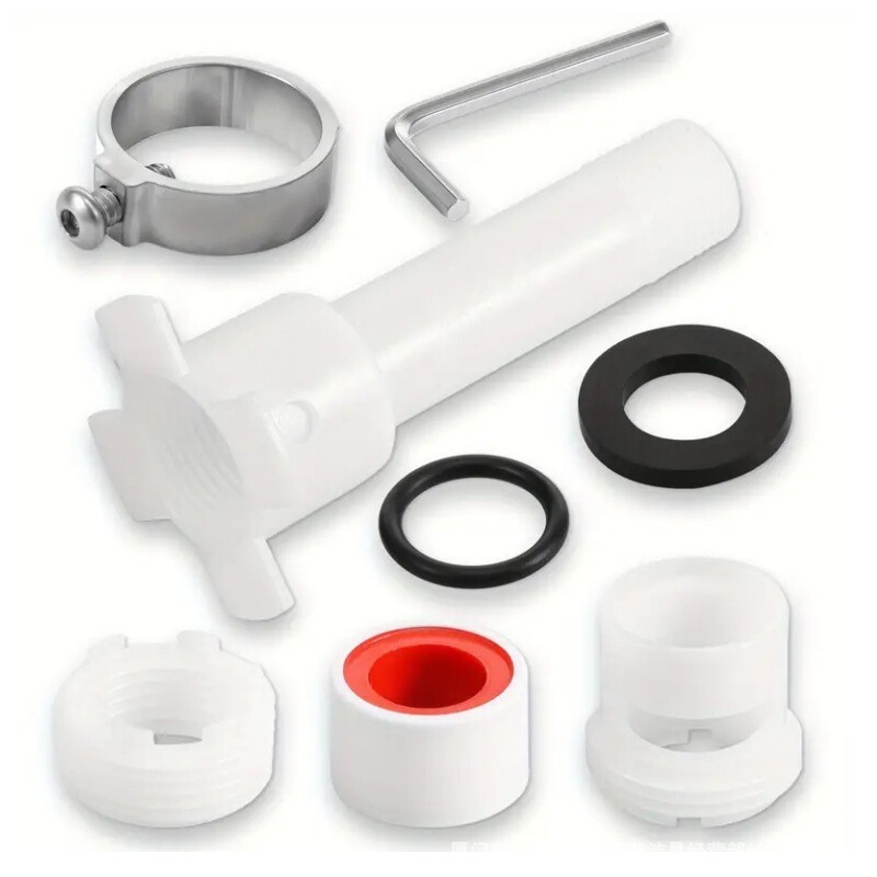 In-Stock 2-Piece Bathroom Bathtub Faucet Diverter Repair Replacement Parts Kit Diverter Valve Stem Water Channel Assembly