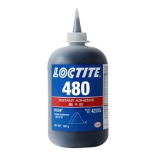 汉高乐泰480 原装正品瞬干胶粘磁钢塑料橡胶耐潮湿快干胶500g