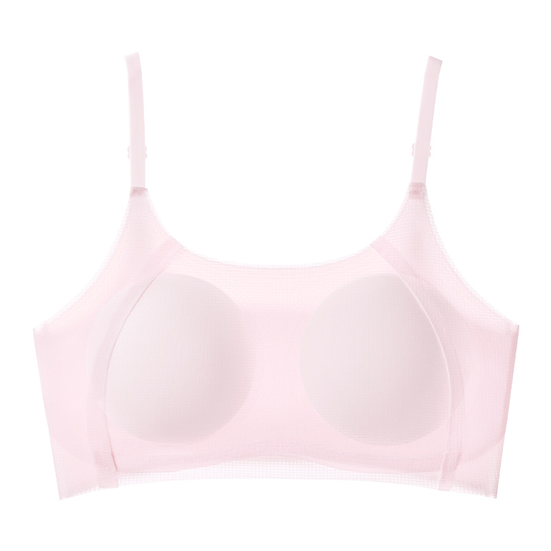 Chaleco pequeño cómodo, transpirable y sin costuras durante el desarrollo de las niñas, ropa interior para niños suave, que absorbe la humedad, alta elasticidad y resistente a las protuberancias