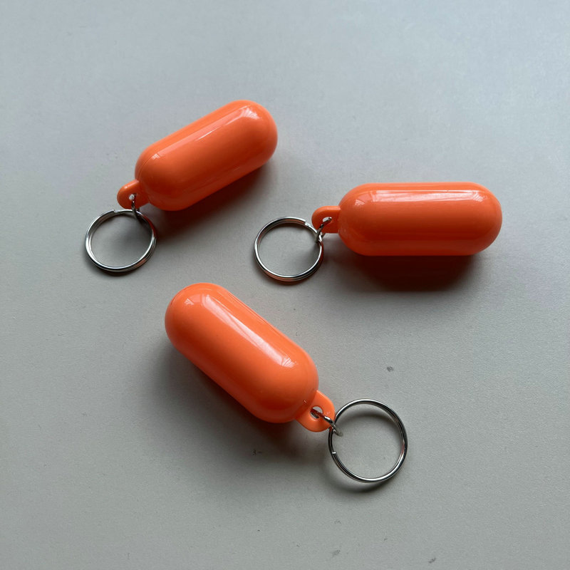 漂浮钥匙扣-橘色 (4)