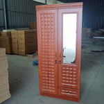 wardrobe跨境厂家密度板吸塑衣柜家用卧室二门三门四门衣柜平开门