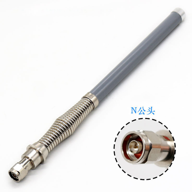 4G玻璃钢 不锈钢全向弹簧 长N头户外防水 物联网天线