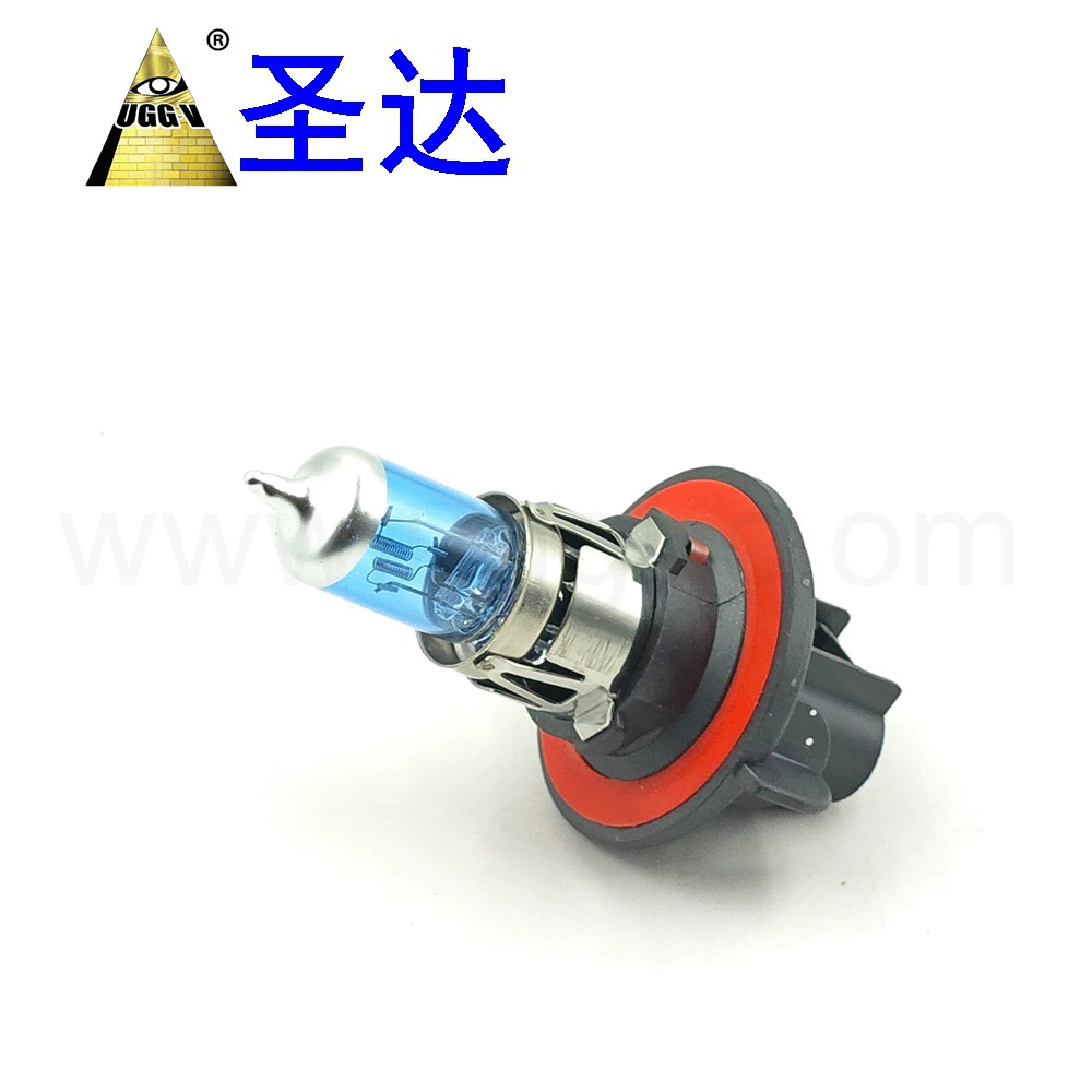 Cross-border car headlight halogen lamp ultra white light 55W H13 halogen lamp car lamp 100W quartz glass