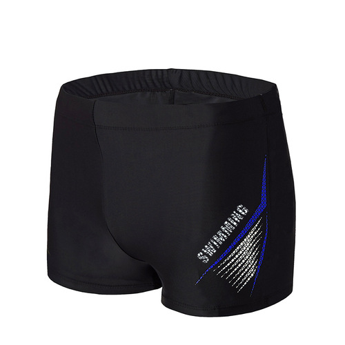 Yiwu swimming trunks men's nylon swimming pool beach hot spring swimming trunks adult simple men's swimsuit wholesale