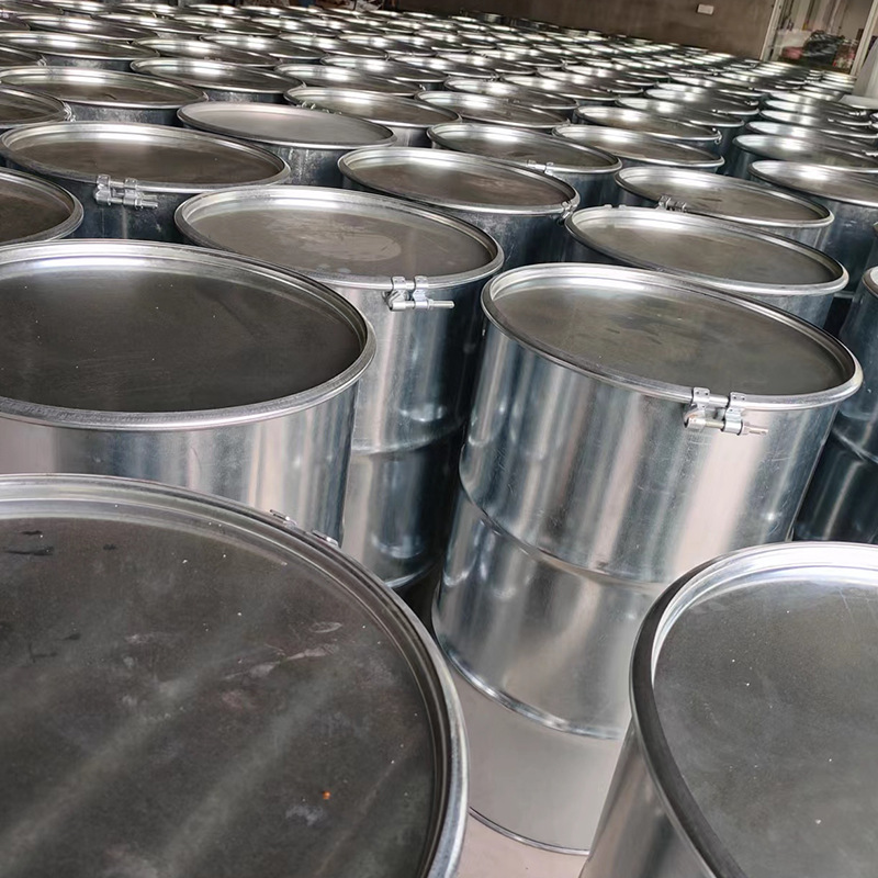 工山东批发工业镀锌桶大铁皮化工闭口开口200L铁桶机油桶镀锌桶