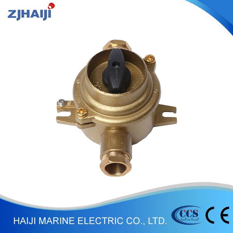 供应各类船用开关 16A船用铜质开关HH201 （1133/D)