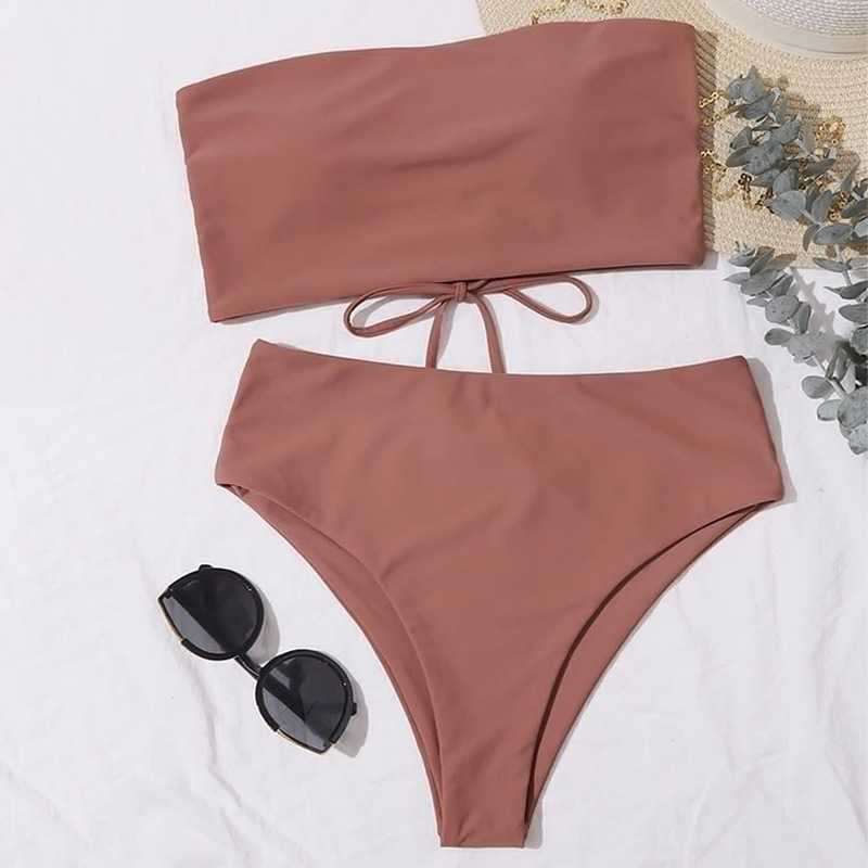 2024 New European and American Bra-Top Sexy Print Bikini for Women Swimwear Wholesale AliExpress Amazon