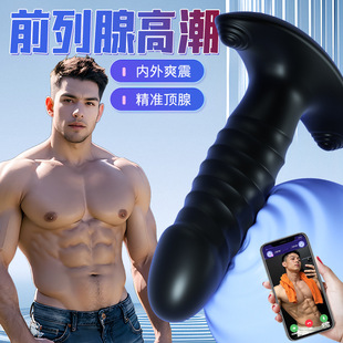 Supplies Retractable Prostate Massager Vibrating Electric Anal Plug Male Orgasm Back Chamber Remote Control Toy