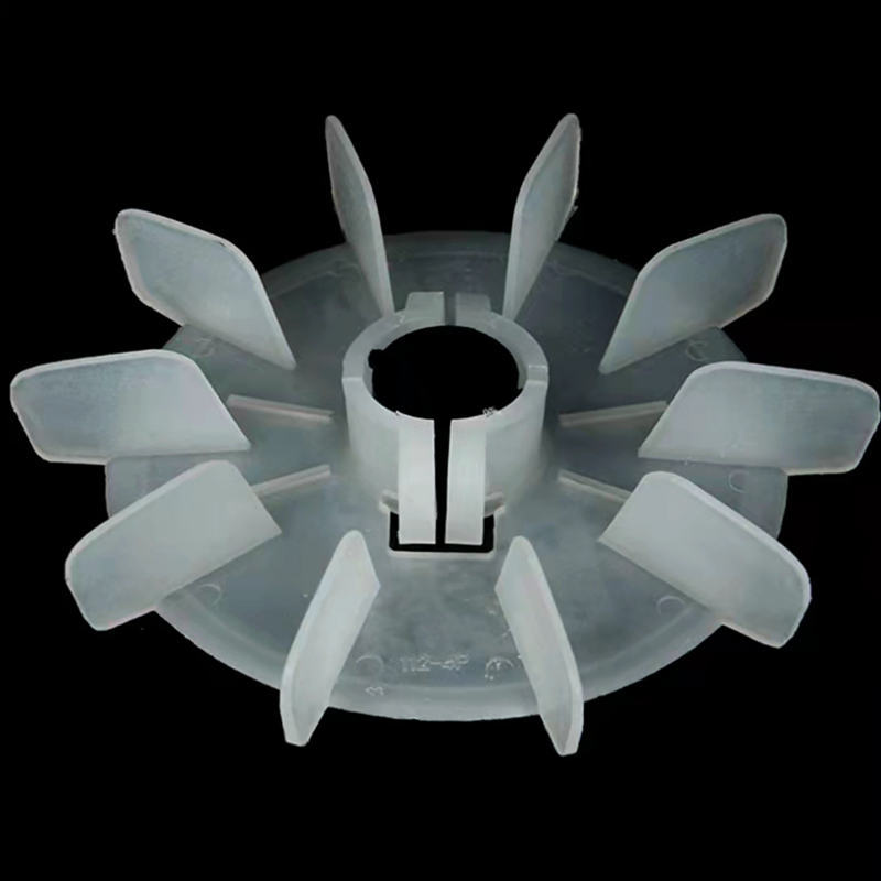 YT-112-4台式闽东电机配件 轴径24外径194mm 耐高温散热塑料风叶