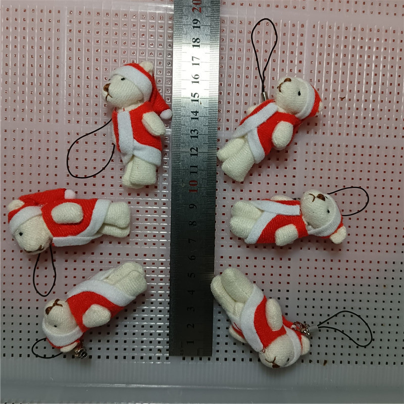 6cm 크리스마스 곰