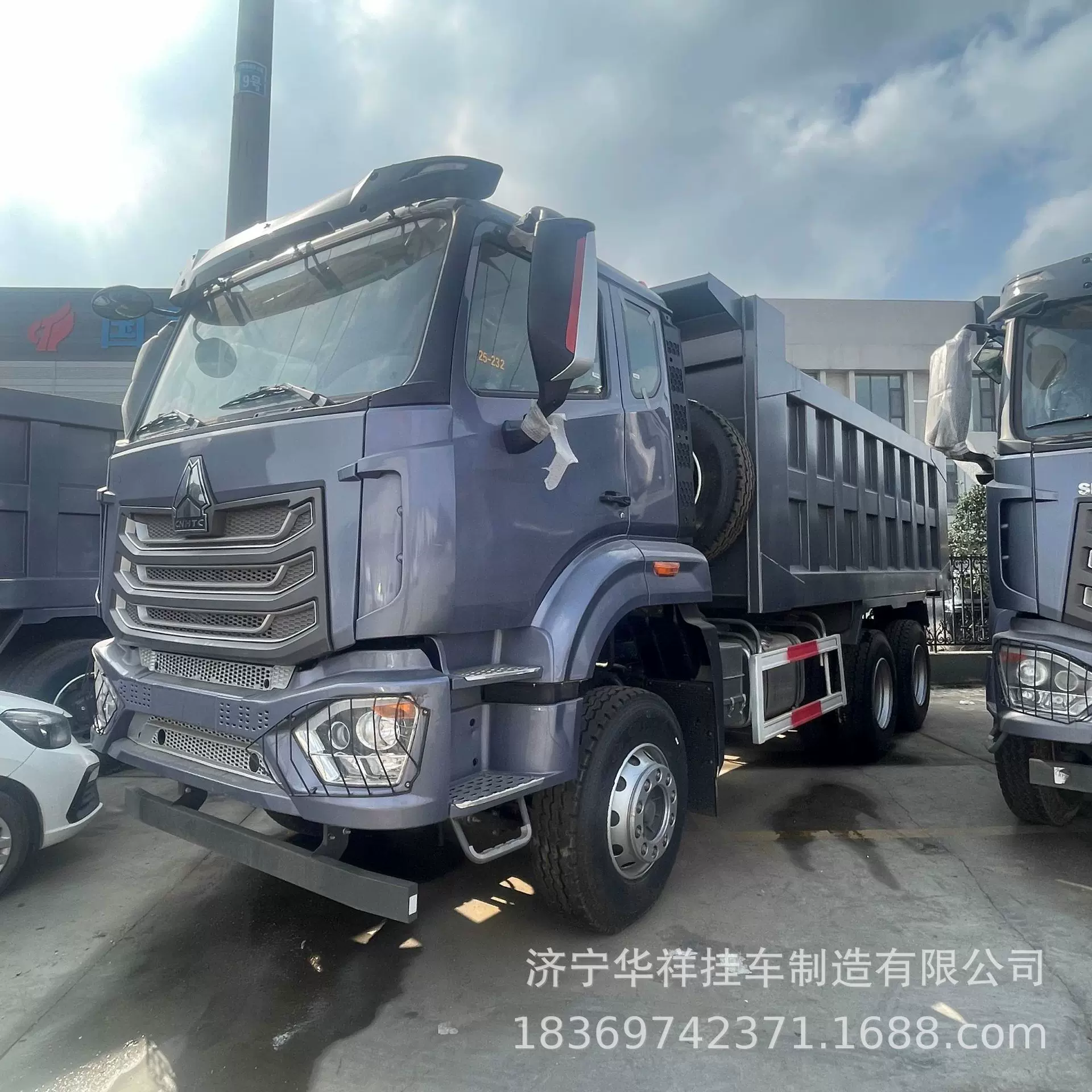 境外供应非洲中国重汽豪沃HOWO豪瀚NX自卸车后八轮货车10轮卡车