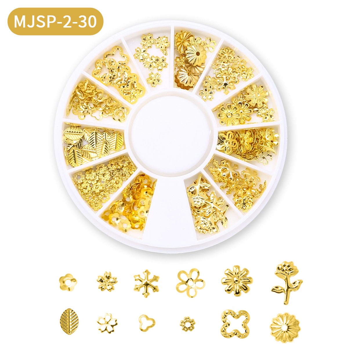 12 taladro de taladro de uñas joyas de taladro de uñas de red rojo plano explosión de taladro de uñas joyas de zircón decoración ultra brillante disco mixto