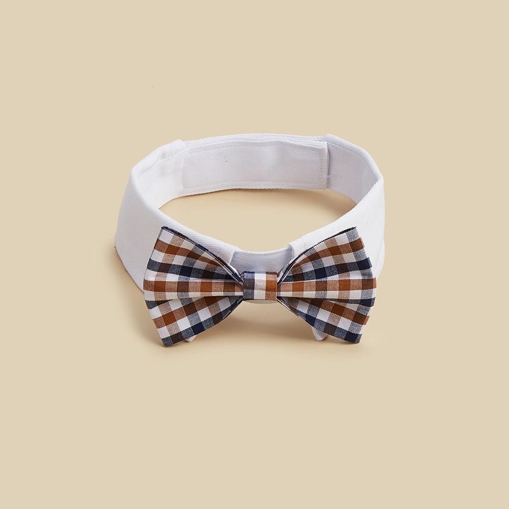 Tanpopo fabricante nuevo producto hermosa pajarita de perro mascota ajuste de velcro accesorios para mascotas pajarita de gato